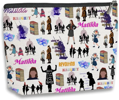 Miniatura 9 de Bolsa de maquillaje para fanáticos, regalos para mujeres, amantes de las canciones, amantes de la película, bolsa de cosméticos, regalo de viaje