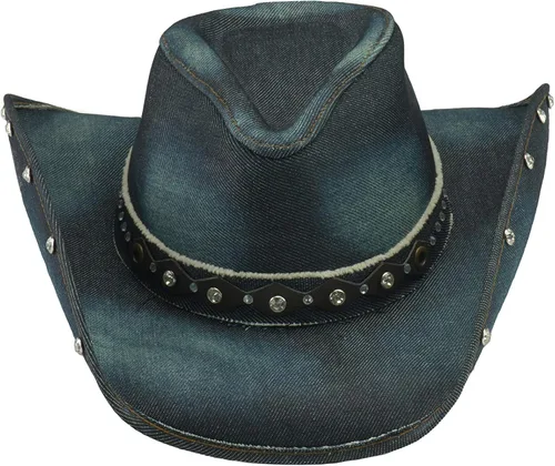 Miniatura 2 de Better Than Yesterday Denim Western Hat