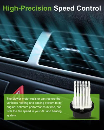 Miniatura 4 de SCITOO Resistencia Reguladora del Motor del Ventilador del Sistema HVAC para Calentador de Aire Acondicionado para 2010-15 para Mercedes-Benz