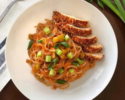 Miniatura 6 de Miracle Noodle Fideos espaguetis orgánicos, fideos Shirataki listos para comer, espaguetis Konjac, pasta baja en carbohidratos, fideos espaguetis