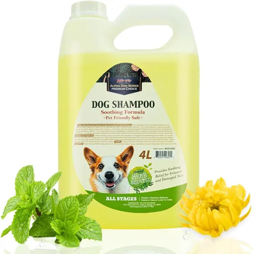 Miniatura 9 de Bright White - Champú y acondicionador natural para perros con aloe vera, juego de champú y acondicionador para perros con pH equilibrado, sin