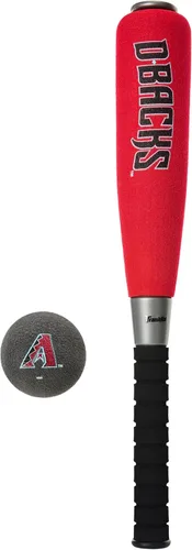 Franklin Sports MLB Bate de béisbol de espuma jumbo + juegos de pelotas, bates de béisbol de espuma de gran tamaño para niños + pelotas de béisbol