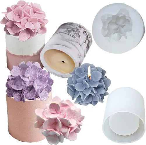 Miniatura 6 de Moldes cruzados de silicona para velas cruzadas, moldes de freshie de automóvil para cuentas aromáticas para freshies, moldes de resina epoxi