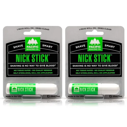 Miniatura 10 de Pacific Shaving Company Nick Stick - A Shave Essential - Pone Nicks en su lugar - Aplicador líquido roll-on, se seca transparente, con vitamina E