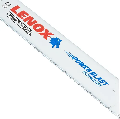 Miniatura 2 de LENOX Tools - Hoja de sierra recíproca bimetálica, uso general, 6 pulgadas, 24 TPI, paquete de 25 (20496B624R)