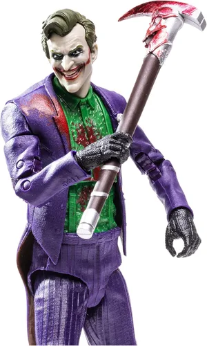 Miniatura 3 de McFarlane Toys Mortal Kombat The Joker (Bloody) - Figura de acción de 7 pulgadas con accesorios