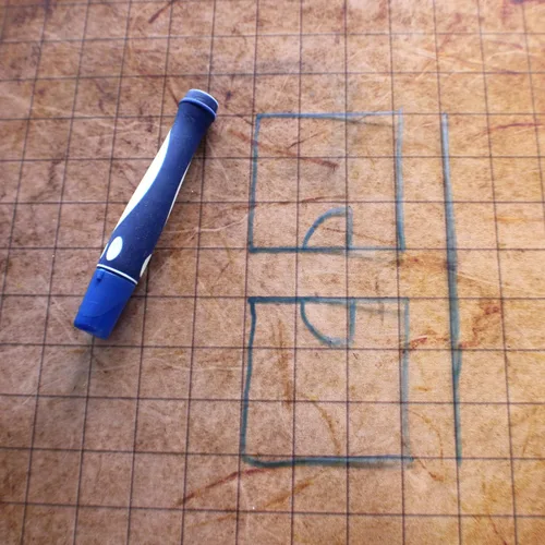 Miniatura 4 de Alfombrilla de batalla de cuadrícula con fichas de juego para Calabozos y Dragones