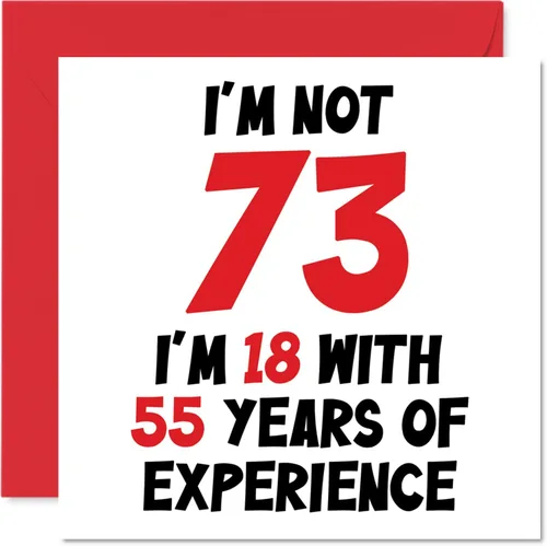 Miniatura 44 de Tarjeta de cumpleaños número 100 para mujeres y hombres, no 100, soy 18 con 82 años de experiencia, divertida tarjeta de felicitación de feliz