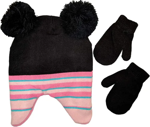 Miniatura 2 de Disney Minnie Mouse - Gorro de invierno para niñas (2 a 4 años)