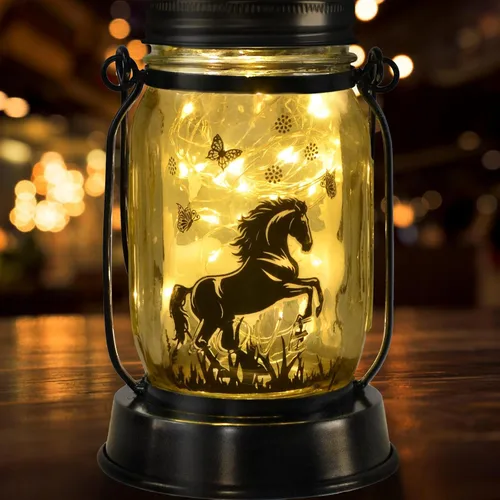 Miniatura 45 de Farol solar de Chihuahua, regalo para mujeres, hombres, mamá, cumpleaños, amantes de perro Chihuahua, luz conmemorativa pérdida de mascotas