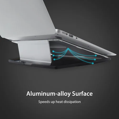 Miniatura 6 de HUION ST200 Soporte ajustable para tableta de dibujo, soporte para computadora portátil de 10-16 pulgadas, tableta, monitor de dibujo