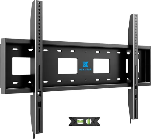 Miniatura 12 de USX STAR Soporte de pared de TV resistente de 85 86 98 y 100 pulgadas para televisores grandes de 37 a 105 pulgadas, soporte de TV premontado