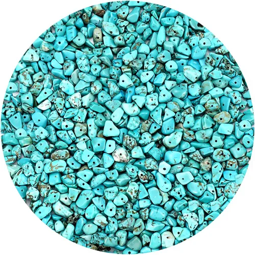 Miniatura 16 de Cuentas de piedra natural para la fabricación de joyas, cuentas sueltas de piedras preciosas irregulares, piezas de cristal trituradas, cuentas