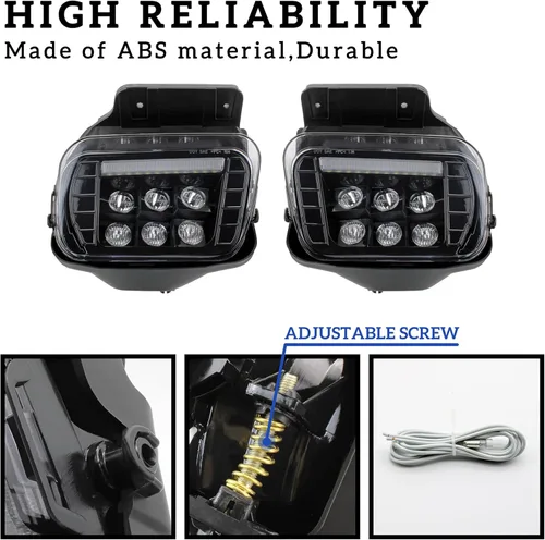 Miniatura 4 de Luz antiniebla LED con DRL para Chevy Silverado 02-06, luces de circulación diurna, montaje de lámpara antiniebla para Chevy Silverado 1500 2500HD