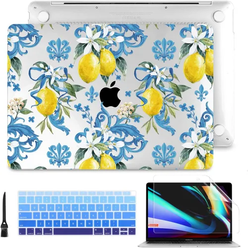 Miniatura 16 de Batianda - Carcasa rígida protectora de plástico transparente y mate para MacBook Pro (2019, 2018, 2017, 2016) de 13 pulgadas, modelo A2159, A1989