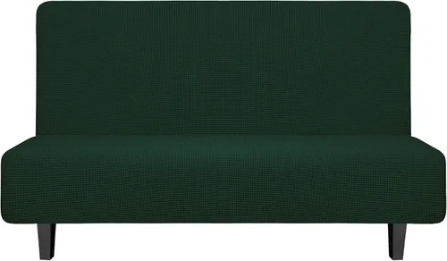 Miniatura 44 de Easy-Going - Funda elástica para futón, cubierta para sofá cama sin brazos, protector de muebles sin reposabrazos con parte inferior elástica