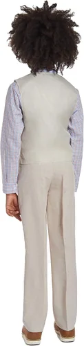 Miniatura 4 de Nautica Boys' 4-Piece Set with Dress Shirt, Bowtie, Vest and Pants