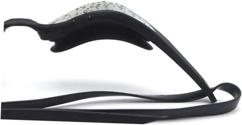 Miniatura 4 de Mikikit Gafas de natación profesionales para adultos, gafas de natación antiniebla con hebilla flexible mejoradas para piscinas y competiciones