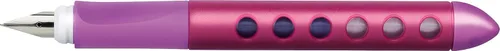 Miniatura 3 de Faber-Castell Scribolino 149846 - Pluma estilográfica para diestros, tamaño A, color mora Blackberry