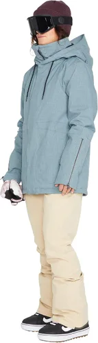 Miniatura 4 de Volcom Sherwin - Chaqueta de invierno con capucha aislada para snowboard y esquí para mujer