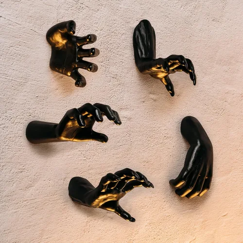 GUTE Creepy Hands - Decoración para colgar en la pared, decoración de manos de terror, decoración estética, gótica, gótica, arte de pared colgante