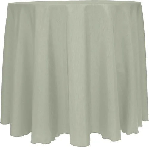 Miniatura 22 de Mantel reversible de satén Shantung de Ultimate Textile Majestic 96" redondo, Satin, Paquete de 2