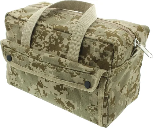 Miniatura 9 de Bolsa de herramientas de lienzo resistente, bolsa de transporte de campo militar, bolsa de almacenamiento de suministro de propósito general