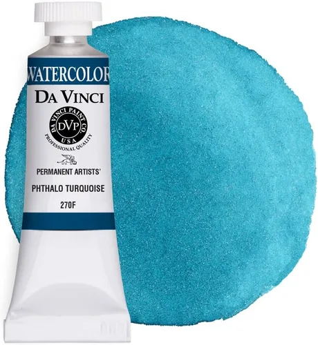 Miniatura 7 de DA VINCI PAINTS Pintura de acuarela para artista profesional, Gamboge (tono), 0.5 fl oz