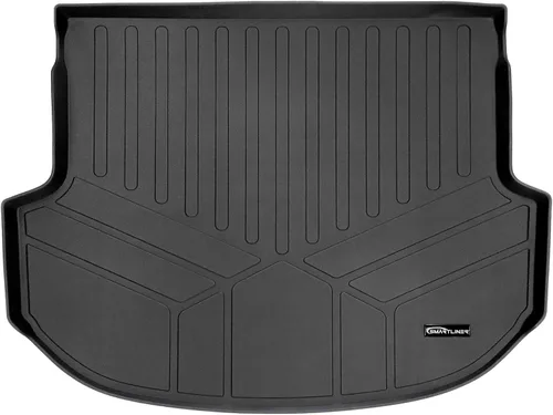 MAXLINER - Tapete de suelo para todo tipo de clima para Hyundai Santa Fe 2013-2018 Negro