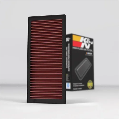 Miniatura 3 de K&N Filtro de aire del motor: aumenta la potencia y la aceleración, lavable, filtro de aire de repuesto para automóvil: compatible con Subaru