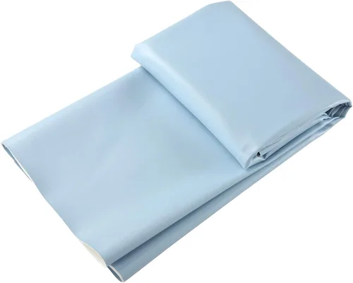 Miniatura 8 de Picheng Hojas de cuero sintético de vinilo: tela de piel sintética suave marrón claro, impermeable, 54 x 36 pulgadas, tapicería de vinilo suave