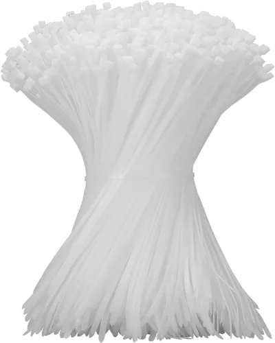 Miniatura 35 de Armpow Brida de cremallera púrpura de 6 pulgadas, 1000 unidades, 18 libras, brida de cremallera pequeña a media, brida de nailon PA66 resistente a