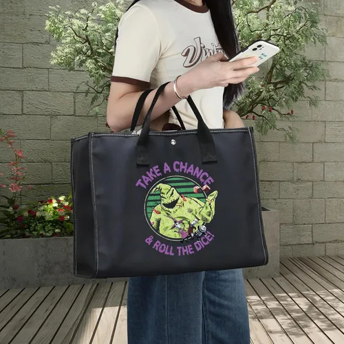 Miniatura 12 de BWKTOP Funny Ghost Tote Bag - Ghost Fans Gift: Take A Chance And Roll The Dice