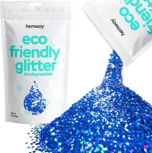Miniatura 32 de Purpurina biodegradable, holográfica plateada, 3.5 onzas, respetuosa con el medio ambiente, extra gruesa, bioecológica, vegana para festivales
