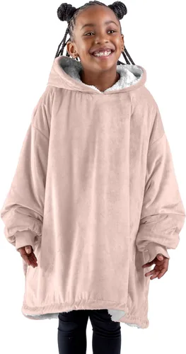Miniatura 71 de Bare Home B-Cozy - Manta con capucha, para llevar puesta, suave, afelpada, de sherpa, cálida, acogedora, de gran tamaño, disponible en tamaños