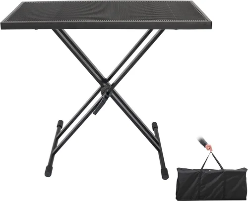 Soporte de mesa portátil para DJ, soporte de controlador de DJ, escritorio de DJ, cabina de DJ, soporte de DJ de altura ajustable para