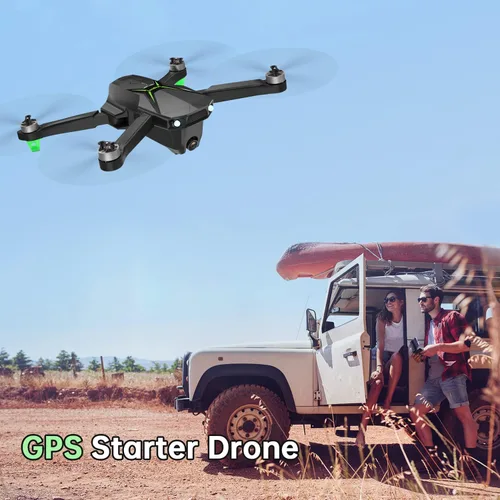 Miniatura 2 de Loolinn Drone GPS con cámara 4K para principiantes como regalo, menos de 8.82 oz, 50 minutos de tiempo de vuelo, dos baterías, foto 4K, video 2K