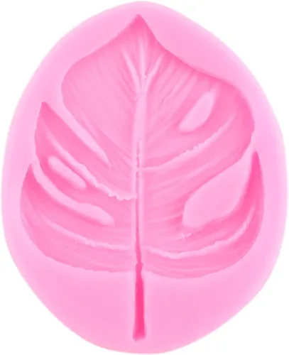 Miniatura 7 de Molde de silicona de hojas tropicales para fondant, decoración de pasteles, decoración de cupcakes, pasta de goma de caramelo de chocolate, arcilla