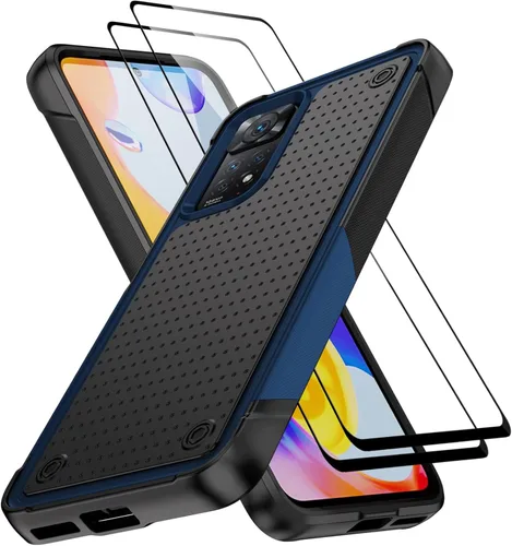 Miniatura 25 de Jeylly Funda protectora para Xiaomi Redmi Note 9 Pro, Redmi Note 9 Pro Max para mujeres y hombres, a prueba de caídas a prueba de golpes de grado