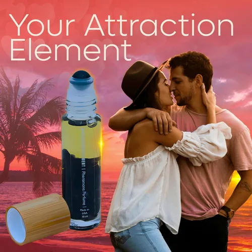 Miniatura 5 de Perfume de feromonas con aceites esenciales infundidos, rollo de obsidiana, elemento de atracción con aroma de larga duración, unisex para hombres