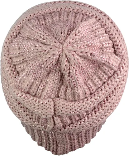 Miniatura 123 de C.C Trendy Warm Chunky Soft Stretch Cable Knit Beanie