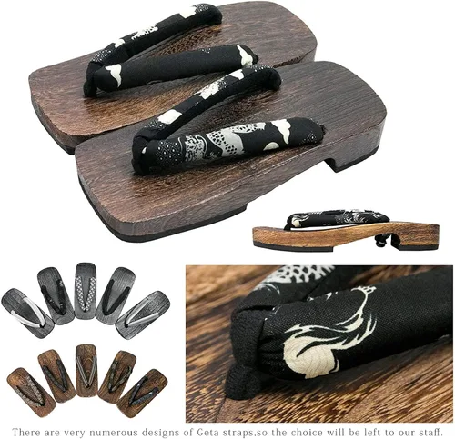 Miniatura 7 de KYOETSU Yukata 4 piezas Set C (YukataKakuobi BeltKoshi-himo cuerdaGeta)
