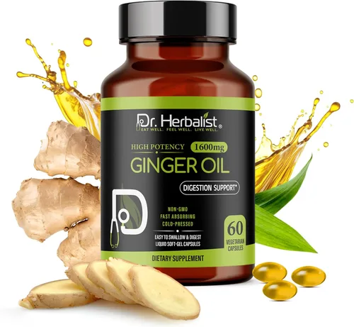 Miniatura 20 de Dr. HERBALIST Cápsulas de aceite de semilla negra de 1600 mg - Aceite de semilla de comino negro prensado en frío, Nigella Sativa - 60 cápsulas