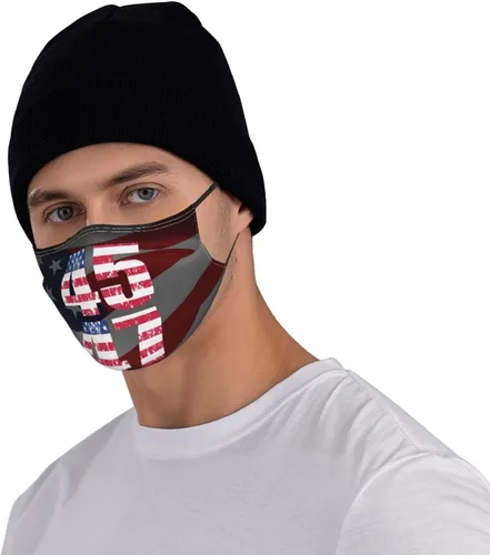 Miniatura 3 de 45 47 Trump 2024 - Máscara facial lavable, reutilizable, transpirable, con 2 filtros