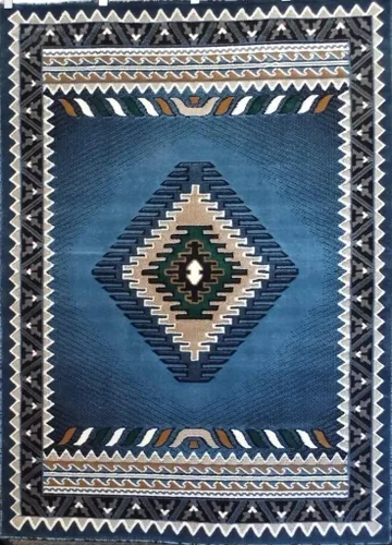 Miniatura 44 de YHSF Alfombra del suroeste para sala de estar, dormitorio, cocina y más, fácil de limpiar, suave y duradera, alfombra tribal nativa americana, a