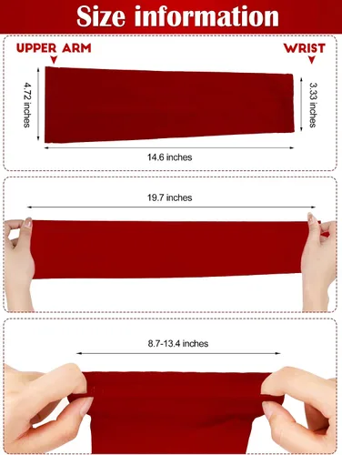 Miniatura 2 de Bememo 9 pares de mangas de protección UV, mangas de enfriamiento largas para brazos para hombres y mujeres