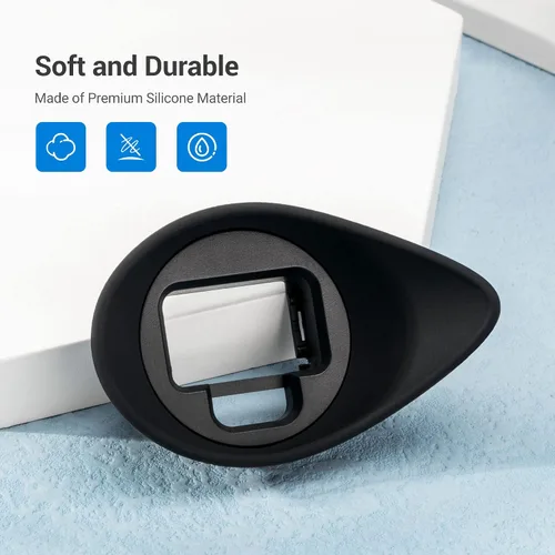 Miniatura 7 de [Versión grande] A7IV A7RV A9III A7SIII A1, visor de cámara para Sony Alpha A7M4 A7R5 A9M3 A7S3 A1, extensión giratoria 360 diseño ovalado