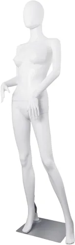 Miniatura 11 de Maniquí femenino de cuerpo completo forma maniquí torso vestido de costura modelo ajustable de 70 pulgadas forma de ropa soporte desmontable