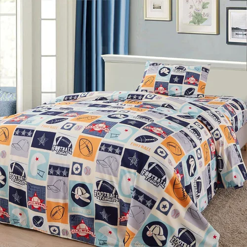 Miniatura 30 de LinenTopia Juego de ropa de cama Queen de 8 piezas para niñas, cama en una bolsa, juego de edredón para niños con sábanas de cama, funda
