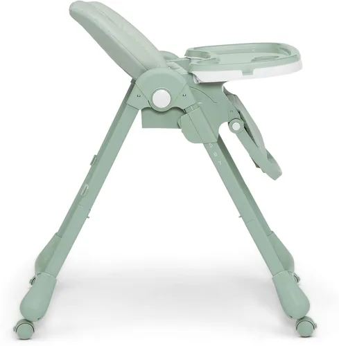 Miniatura 12 de Little Folks by Delta Children - Silla alta SlimFold 2 en 1 para bebés y niños pequeños, color verde salvia